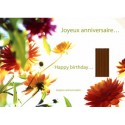 Carte postale encens "Joyeux Anniversaire" - Les Encens du Monde