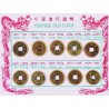 Lot de 10 pièces de monnaie chinoises pour le Feng Shui et la richesse