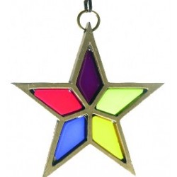 Etoile Mandala en pendentif