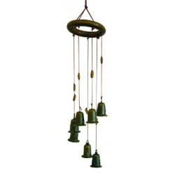 Mobile Feng Shui a 7 cloches harmonie et energie positive