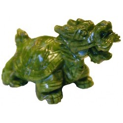 Dragon/Tortue en pierre de jade