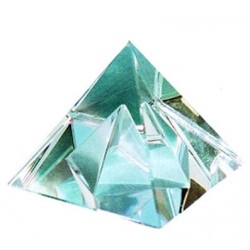 Pyramide Cristal Double