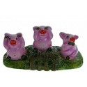 Secret du bonheur - Trois petits cochons