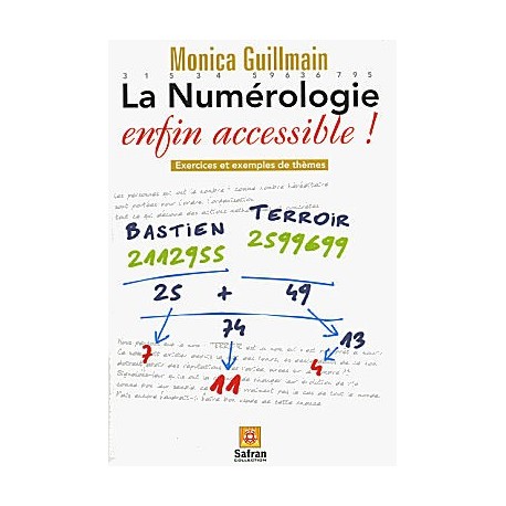 Livre La Numérologie enfin accessible - Monica Guillmain