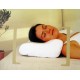 Oreiller ergonomique a mémoire de forme SISSEL Deluxe avec taie