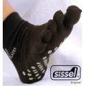 Chaussettes Pilates avec orteils - L/XL