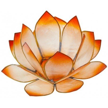 bougeoir-lotus-levee-du-soleil-mandarine