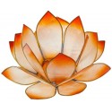 Bougeoir Lotus Levée du Soleil - Mandarine