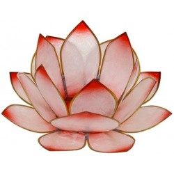 Bougeoir Lotus Levée du Soleil - Rosé
