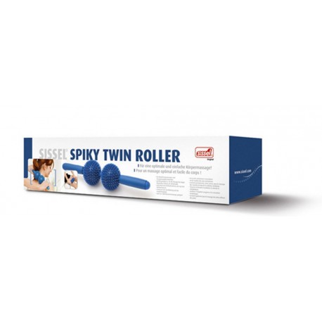 Spiky Twin Roller Bleu - Sissel